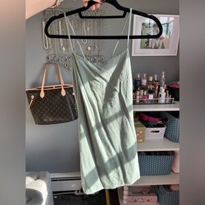 PacSun Light Green Slip Dress